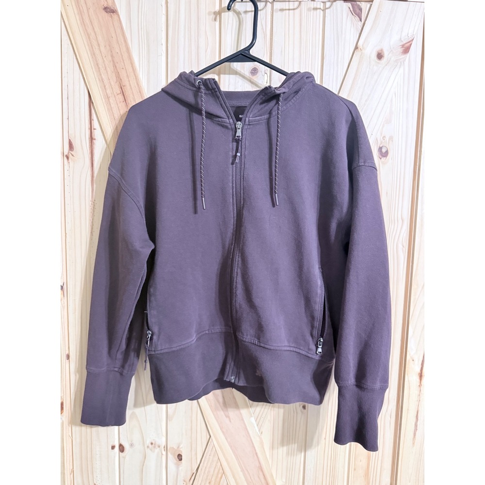 Old Navy Active Dynamic Fleece Zip Up Hoodie Purple Medium Sweatshirt
(0509v)
